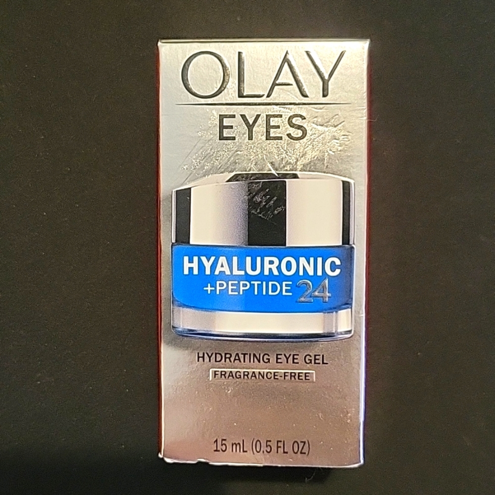 Brand New In the box Olay Hyaluronic +Peptide 24 Hydrating Eye Cream